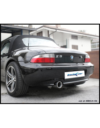 Posteriore con uscita 2 x diam. 60 RACING BMW Z3 ROADSTER 1.9 – 1995-1999 140CV (Cod. I-BMZ3.01.D6