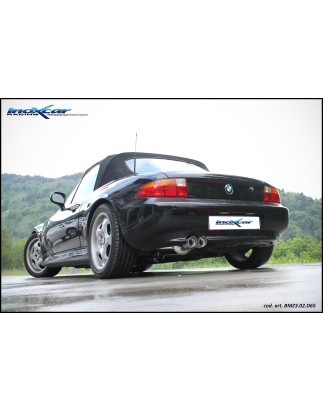 Posteriore con uscita 2 x diam. 65 RACING BMW Z3 ROADSTER 1.8 – 1996 (Cod. I-BMZ3.02.D65)