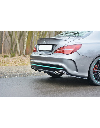 Sottoparaurti posteriore MERCEDES-BENZ CLA C117 AMG-LINE FACELIFT (Cod. M-ME-CLA-117F-AMGLINE-RS1G)