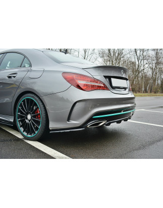 Sottoparaurti posteriore MERCEDES-BENZ CLA C117 AMG-LINE FACELIFT (Cod. M-ME-CLA-117F-AMGLINE-RS1G)