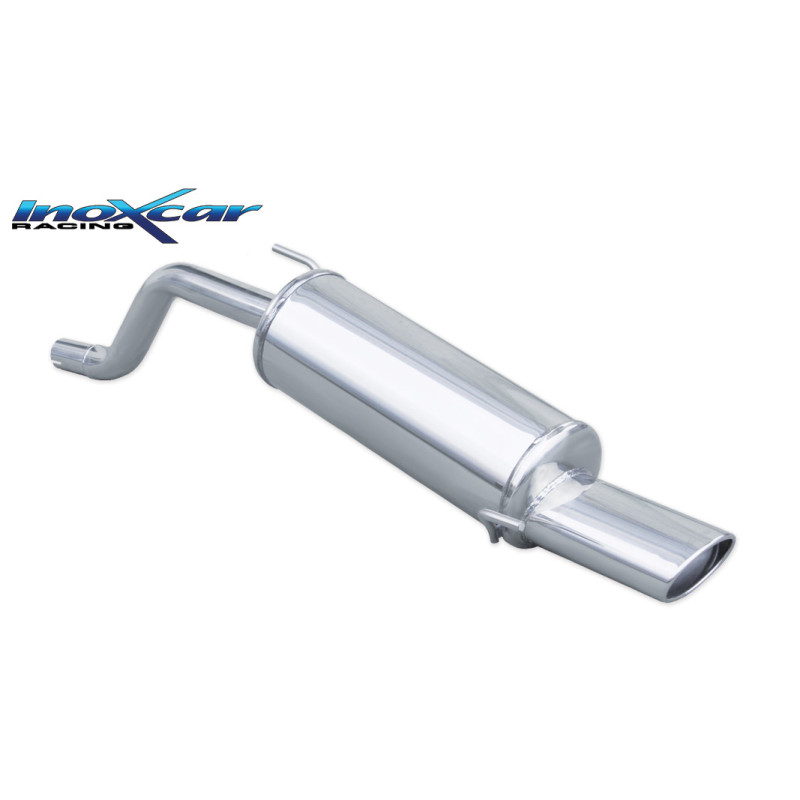 Posteriore con uscita singola ovale 120x80 mm FIAT GRANDE PUNTO – 2006 65CV (type 199) (Cod. I-FIP