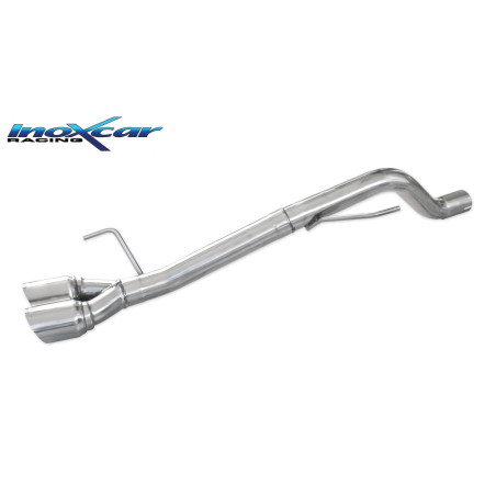 Posteriore senza silenziatore con uscita 2 x diam.80 RACING – da montare in coppia art. TCFI.02 /
