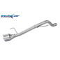 Posteriore senza silenziatore con uscita 2 x diam.80 RACING – da montare in coppia art. TCFI.02 / 