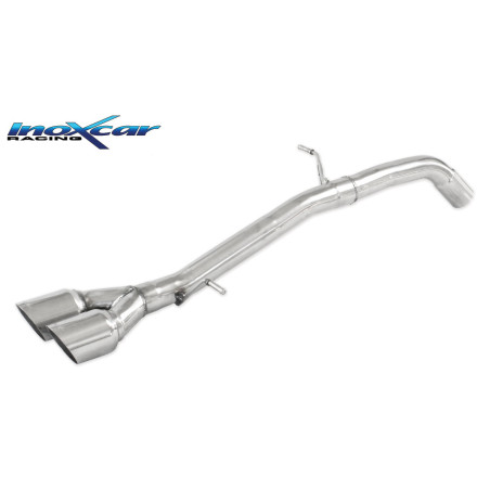 Posteriore senza silenziatore con uscita 2 x diam. 80 RACING FORD FIESTA ST 200 1.6 – 2013 200CV M