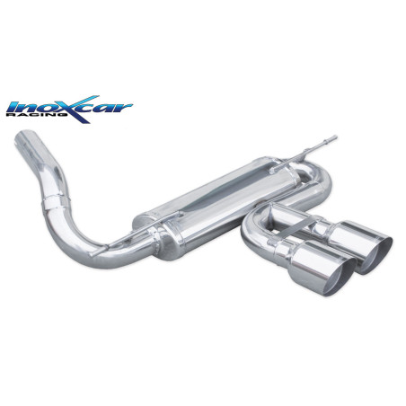 Posteriore con uscita centrale 2 x diam. 102 RACING FORD FOCUS 2.0T ST – 2012 250CV MK3 (Cod. I-FO