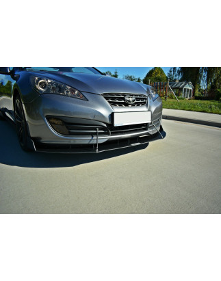 SPLITTER RACING ANTERIORE HYUNDAI GENESIS COUPÉ MK.1 (Cod. M-HY-GE-1-C-CNC-FD1A)