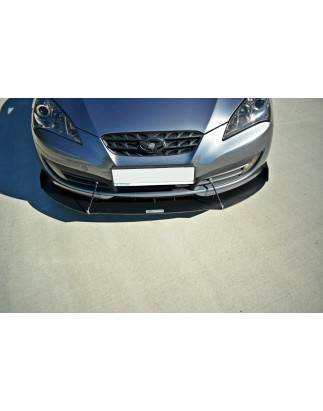 SPLITTER RACING ANTERIORE HYUNDAI GENESIS COUPÉ MK.1 (Cod. M-HY-GE-1-C-CNC-FD1A)