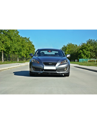 SPLITTER RACING ANTERIORE HYUNDAI GENESIS COUPÉ MK.1 (Cod. M-HY-GE-1-C-CNC-FD1A)
