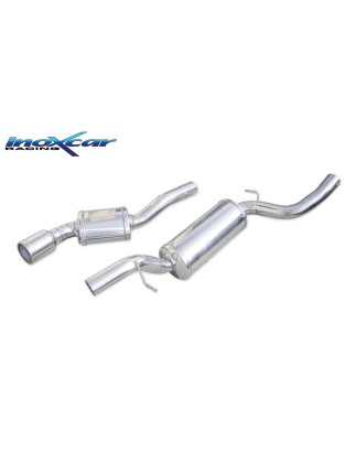Posteriore 2 SILENZIATORI con uscita diam. 102 MAZDA 3 2.3 16V TURBO MPS – 2006 260CV (Cod. I-MAZD