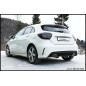Posteriore senza silenziatore con uscita ovale 150x105 mm OBLIQUO DX+SX MERCEDES CLASSE A250 – 201