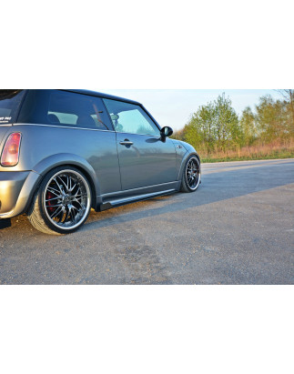 Diffusori minigonne racing MINI R53 COOPER S JCW  (Cod. M-MC-S-1-53-JCW-CNC-SD1A)