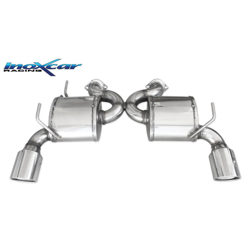 Posteriore con uscita diam. 110 X-RACE DX+SX NISSAN 370 Z NISMO 3.7 V6 – 2014 344CV 370Z (Cod. I-N