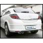 Posteriore con uscita singola ovale 120x80 mm OPEL ASTRA H – 2007 180CV (type GTC) (Cod. I-OPAS.36