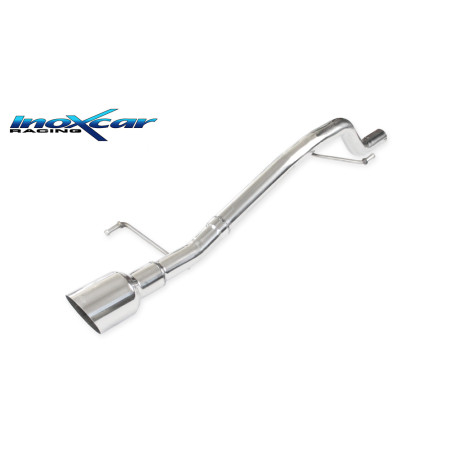 Posteriore senza silenziatore con uscita diam. 102 RACING OPEL CORSA E GSI 1.4 TURBO – 2019 150CV 