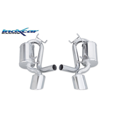 Posteriore con uscita ovale 150x105 OBLIQUO DX+SX – 2004-2008 Porsche 911 (Cod. I-OV997.02.150)