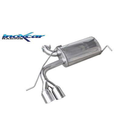 Posteriore con uscita 2 x diam. 80 RACING AUDI A3 – 1999-2003 210CV S3 (type 8L) (Cod. I-OVAU.11.R
