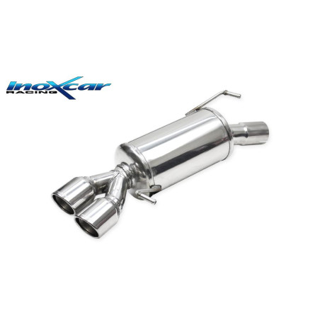 Posteriore con uscita 2 x diam. 80 X-RACE AUDI A4 QUATTRO B8 – 2008 211CV (type 8K) 4WD (Cod. I-OV
