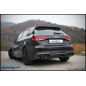 Posteriore senza silenziatore con uscita 2 x diam. 80 RACING AUDI A3 – 2016-2018 190CV S3 RS3 (typ