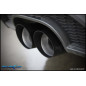 Posteriore senza silenziatore con uscita 2 x diam. 80 RACING AUDI A3 – 2016-2018 190CV S3 RS3 (typ