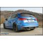 Posteriore senza silenziatore con uscita diam. 100 RACING AUDI A3 – 2016-2018 116CV S3 RS3 (type 8