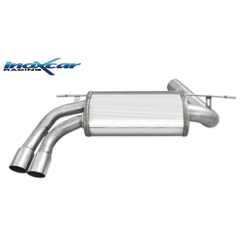 Posteriore con uscita 2 x diam. 70 RACING BMW F33 SERIE 4 428I X-DRIVE CABRIO 2.0 – 2015 245CV (Co