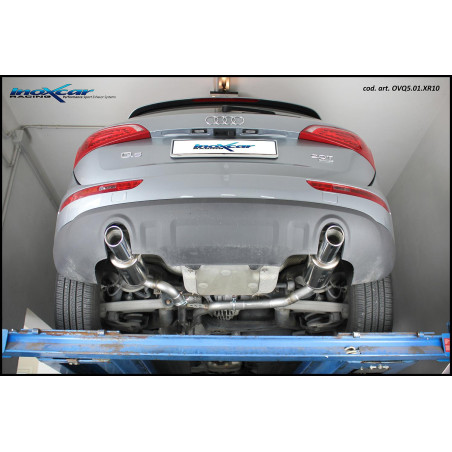Posteriore con uscita singola diam. 100 X-RACE DX+SX AUDI Q5 2.0 TFSI QUATTRO – 2010 180CV (Cod. I