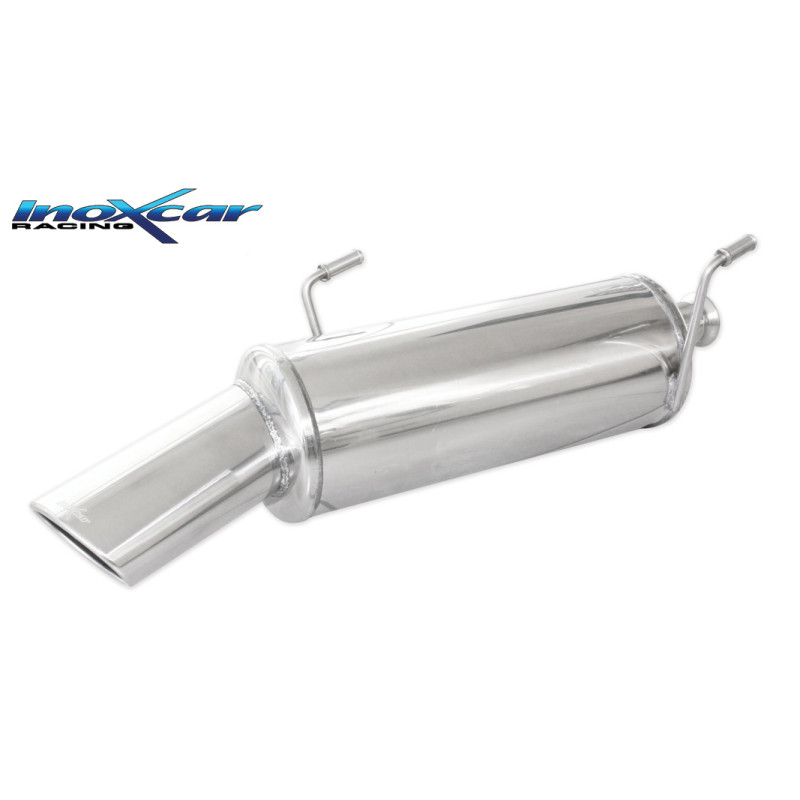 Posteriore con uscita singola ovale 120x80 mm PEUGEOT 206 CC 1.6 16V – 2001 109CV (Cod. I-PE206.09