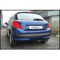 Posteriore con uscita singola ovale 120x80 mm PEUGEOT 207 1.4 16V – 2006 90CV (Cod. I-PE207.01.120