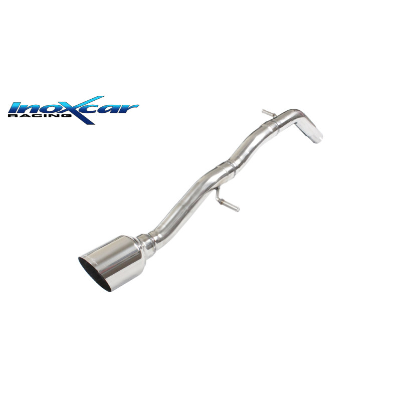 Posteriore senza silenziatore con uscita diam. 90 RACING PEUGEOT 208 1.2 – 2016 110CV (Cod. I-PE20