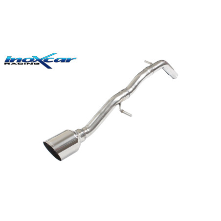 Posteriore senza silenziatore con uscita diam. 90 RACING PEUGEOT 208 1.2 – 2016 110CV (Cod. I-PE20