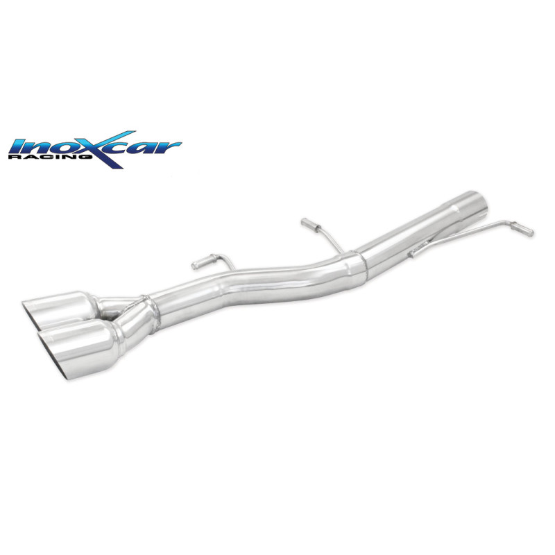 Posteriore senza silenziatore con uscita 2 x diam. 80 RACING PEUGEOT 308 – 2011-2013 200CV (Cod. I