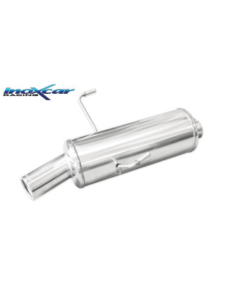 Posteriore con uscita singola diam. 80 PEUGEOT 406 3.0 V6 COUPE (Cod. I-PE406.06.80)