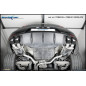 Posteriore senza silenziatore con uscita 2 x diam. 100 RACING DX+SX PORSCHE MACAN S 3.0 TDI V6 – 2