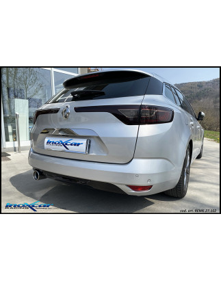 Posteriore con uscita ovale 120x80mm RENAULT MEGANE IV BREAK 1.6 – 2018 165CV (Cod. I-RECL.27.120-