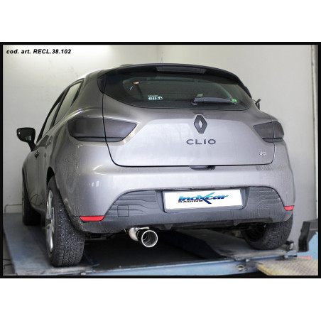 Posteriore con uscita 2 x diam. 80 RACING RENAULT CLIO 4 1.5 DCI – 2015 75CV (Cod. I-RECL.38.RA)