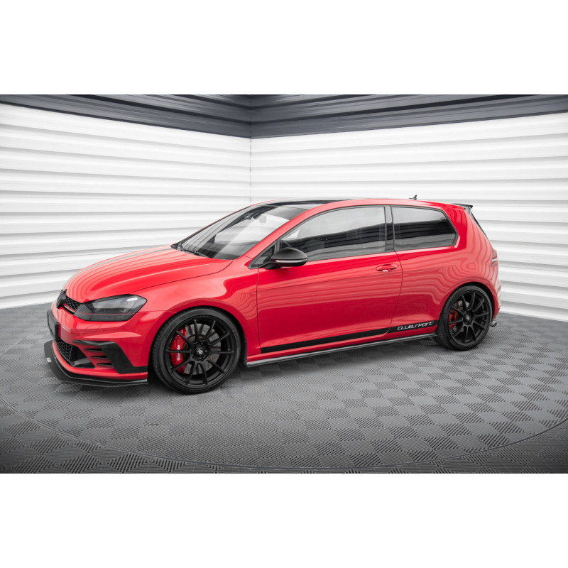 Diffusori minigonne racing VW GOLF VII GTI CLUBSPORT (Cod. M-VW-GO-7-GTI-CS-CNC-SD1A)