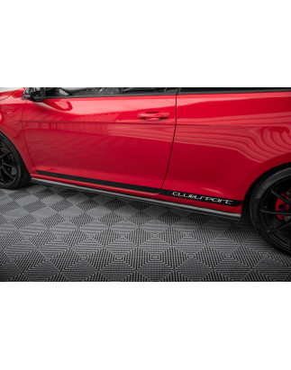 Diffusori minigonne racing VW GOLF VII GTI CLUBSPORT (Cod. M-VW-GO-7-GTI-CS-CNC-SD1A)