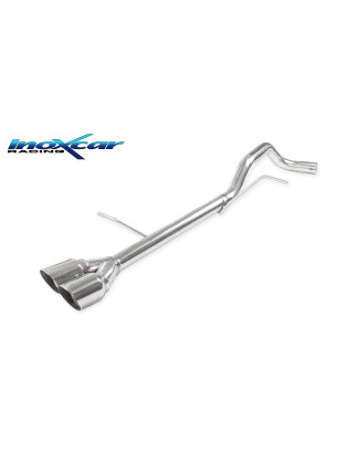 Posteriore senza silenziatore con uscita 2 x diam. 80 RACING – 2015 110CV Seat IBIZA (type 6J) SC