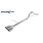 Posteriore senza silenziatore con uscita 2 x diam. 80 RACING – 2015 110CV Seat IBIZA (type 6J) SC 