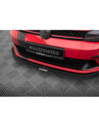SPLITTER RACING ANTERIORE VW GOLF VII GTI CLUBSPORT (Cod. M-VW-GO-7-GTI-CS-CNC-FD1A)