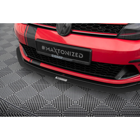 SPLITTER RACING ANTERIORE VW GOLF VII GTI CLUBSPORT (Cod. M-VW-GO-7-GTI-CS-CNC-FD1A)