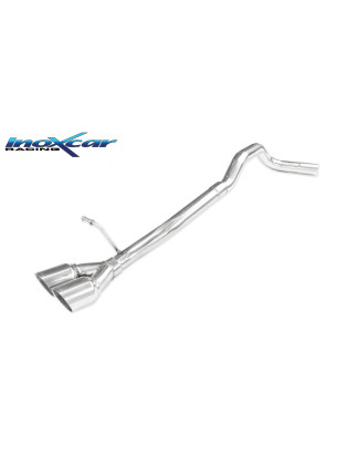 Posteriore senza silenziatore con uscita 2 x diam. 80 RACING SKODA FABIA – 2014 (NJ) (Cod. I-SKFA.