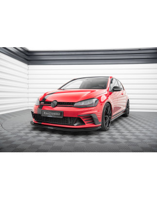 SPLITTER RACING ANTERIORE VW GOLF VII GTI CLUBSPORT (Cod. M-VW-GO-7-GTI-CS-CNC-FD1A)