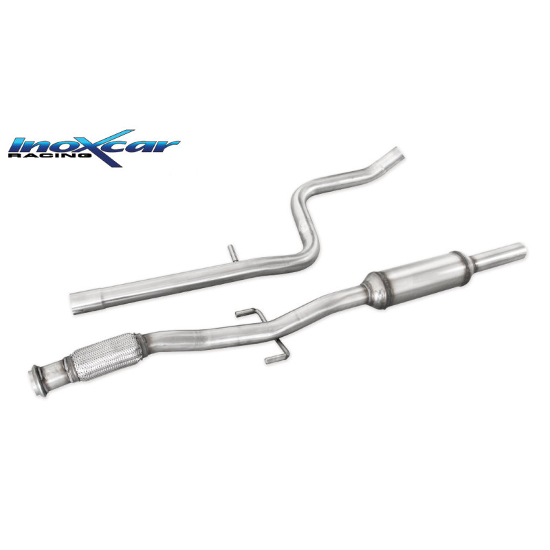 Tubo centrale con silenziatore – 2013 200CV Peugeot 208 (Cod. I-TC208S)