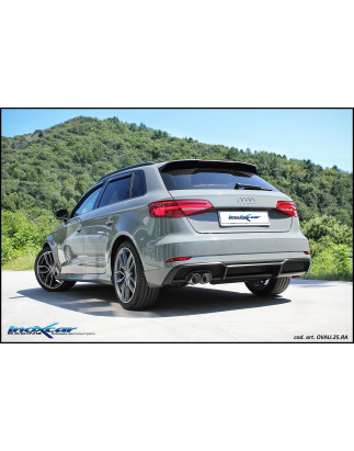 Tubo centrale silenziato – 2017 Audi A3 S3 RS3 (type 8V) SB (Cod. I-TCSA3.05)