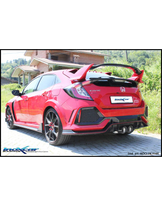 Tubo centrale silenziato – 2017 320CV Honda CIVIC (Cod. I-TCSCIVIC1.03)
