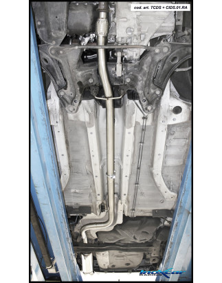 Tubo centrale con silenziatore – 2010 155CV Citroen DS3 (Cod. I-TCSDS)