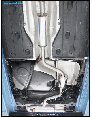 Tubo centrale silenziato – 2017 150CV Volkswagen GOLF 7.5 (Cod. I-TCVW.14.01S)