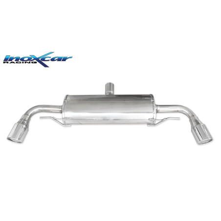 Posteriore DUPLEX con uscita diam. 110 X-RACE AUDI TT – 2006 250CV (type 8J) (Cod. I-TWAU.10.XR11)