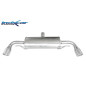 Posteriore DUPLEX con uscita diam. 110 X-RACE AUDI TT – 2006 250CV (type 8J) (Cod. I-TWAU.10.XR11)